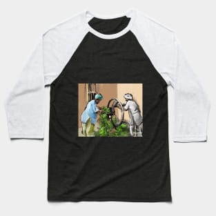 Punjabi Village Life Baseball T-Shirt